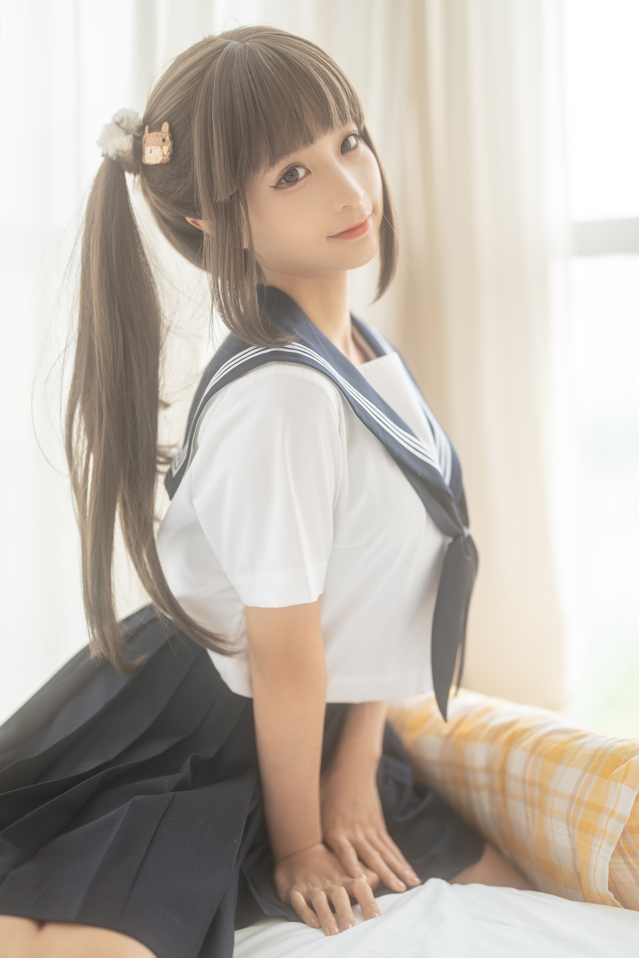 蠢沫沫 – NO.201 被窝JK [15P1V]-XikXak